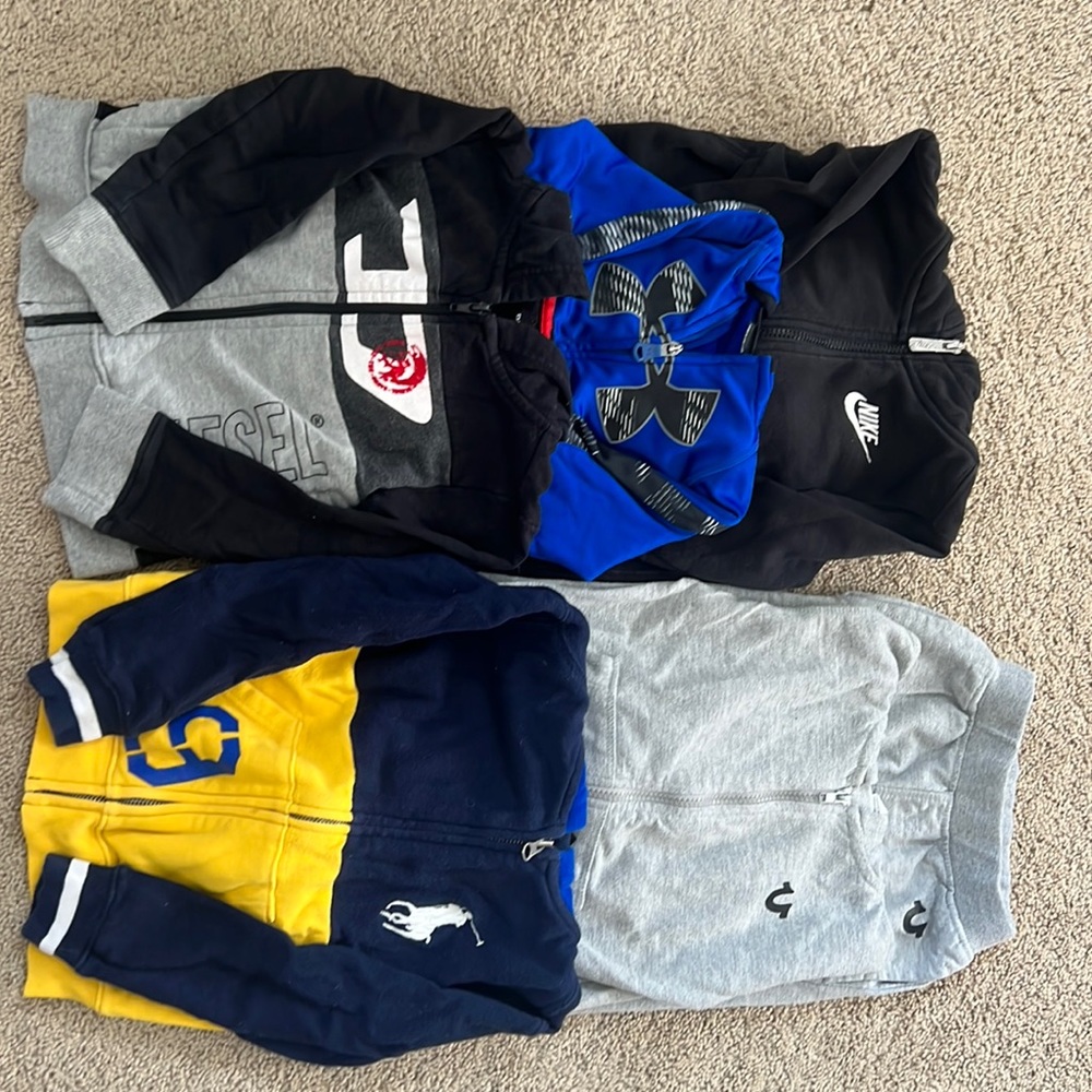 Lot Toddler’s Active Hoodie’s Bundle Sizes 3T-4T
